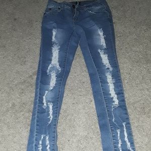 Ripped jeans